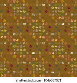 Abstract color seamless pattern for new background.
