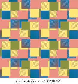 Abstract color seamless pattern for new background.