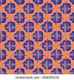 Abstract color seamless pattern for new background.