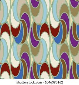 Abstract color seamless pattern for new background.