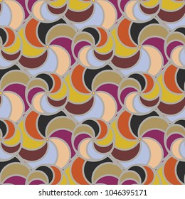 Abstract color seamless pattern for new background.