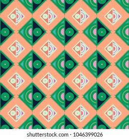 Abstract color seamless pattern for new background.