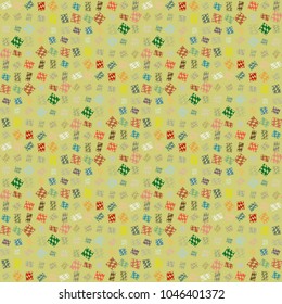 Abstract color seamless pattern for new background.