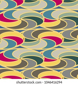Abstract color seamless pattern for new background.