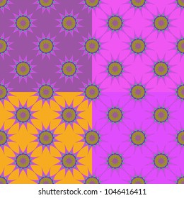Abstract color seamless pattern for new background.