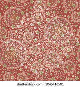 Abstract color seamless pattern for new background.