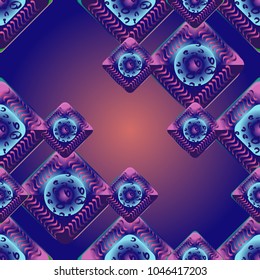 Abstract color seamless pattern for new background.