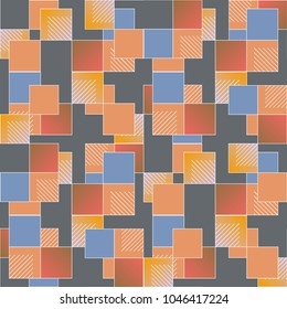 Abstract color seamless pattern for new background.