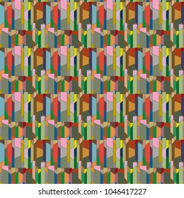 Abstract color seamless pattern for new background.