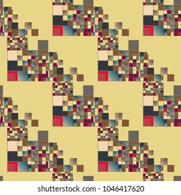 Abstract color seamless pattern for new background.