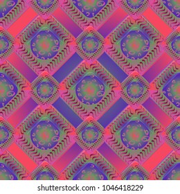 Abstract color seamless pattern for new background.