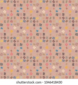 Abstract color seamless pattern for new background.