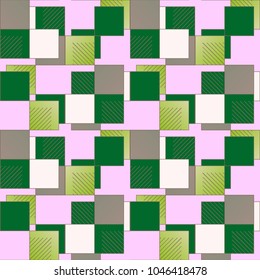 Abstract color seamless pattern for new background.