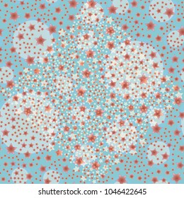 Abstract color seamless pattern for new background.