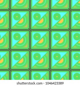Abstract color seamless pattern for new background.
