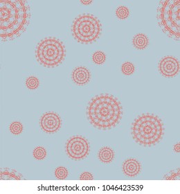 Abstract color seamless pattern for new background.