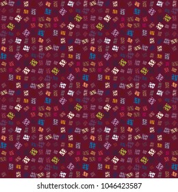 Abstract color seamless pattern for new background.