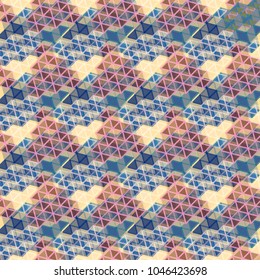 Abstract color seamless pattern for new background.