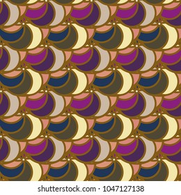Abstract color seamless pattern for new background.