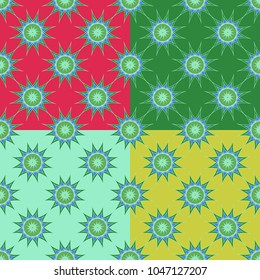 Abstract color seamless pattern for new background.