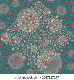 Abstract color seamless pattern for new background.