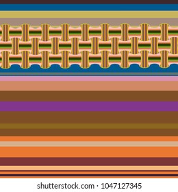 Abstract color seamless pattern for new background.