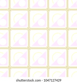 Abstract color seamless pattern for new background.