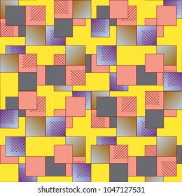 Abstract color seamless pattern for new background.