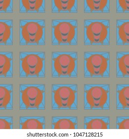 Abstract color seamless pattern for new background.