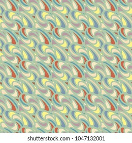 Abstract color seamless pattern for new background.