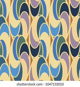 Abstract color seamless pattern for new background.