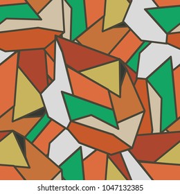 Abstract color seamless pattern for new background.