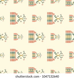 Abstract color seamless pattern for new background.