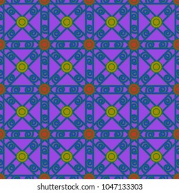 Abstract color seamless pattern for new background.