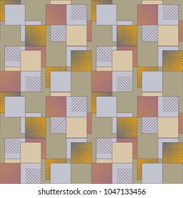 Abstract color seamless pattern for new background.