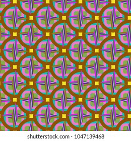 Abstract color seamless pattern for new background.