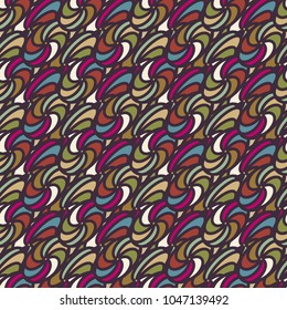 Abstract color seamless pattern for new background.