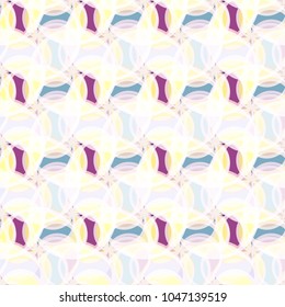 Abstract color seamless pattern for new background.