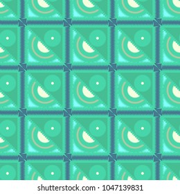 Abstract color seamless pattern for new background.
