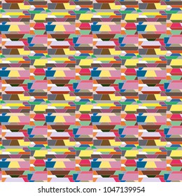 Abstract color seamless pattern for new background.