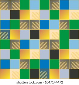 Abstract color seamless pattern for new background.