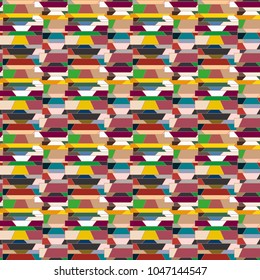 Abstract color seamless pattern for new background.