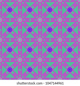 Abstract color seamless pattern for new background.
