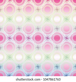 Abstract color seamless pattern for new background.