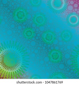 Abstract color seamless pattern for new background.