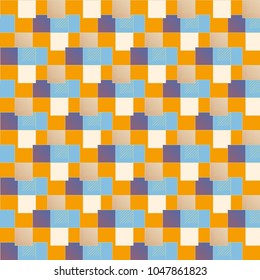Abstract color seamless pattern for new background.