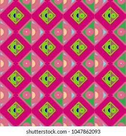 Abstract color seamless pattern for new background.