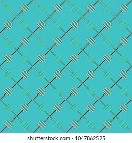 Abstract color seamless pattern for new background.