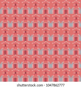 Abstract color seamless pattern for new background.