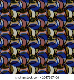 Abstract color seamless pattern for new background.